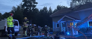 Lågorna spred sig från köket vid villabrand i Torshälla: "Fick kontroll på branden till slut"