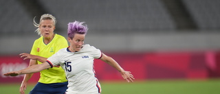 Rapinoe: "Sverige ett av världens bästa lag"