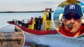 Sjöräddningen bogserade båt till Sundbyholm– möttes av stenkastning 