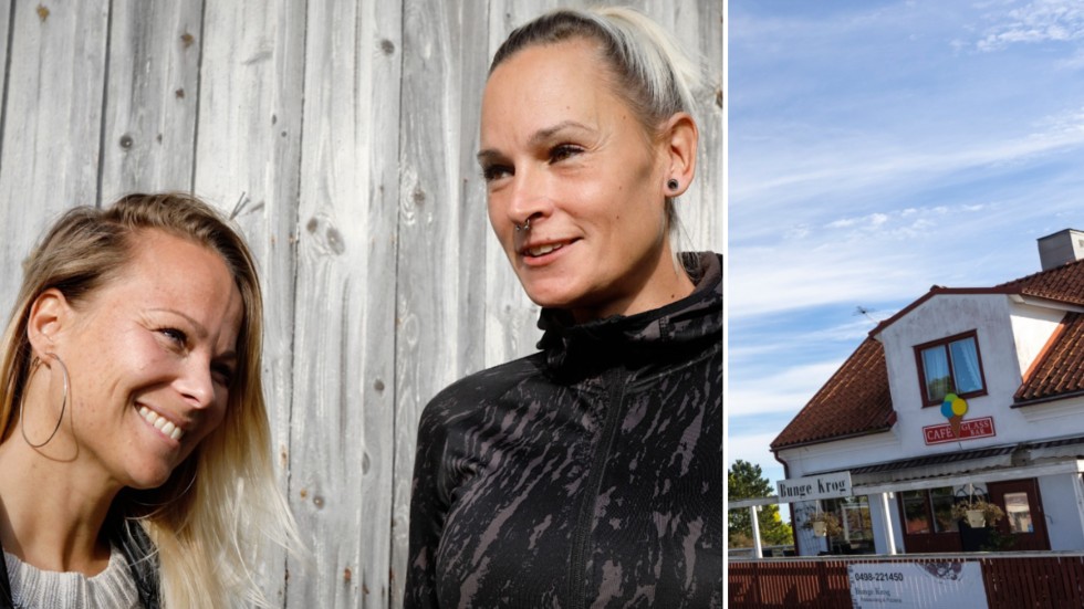 Linda Piri och Julia Levin ska driva den nya krogen i Fårösund. 
