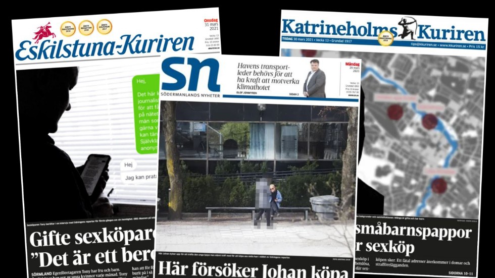Tidningens reportageserie om den människohandel som pågår i vår närhet är talande. Skriver Inger Fredriksson, Amy Lindqvist, Centerkvinnorna Sörmland/Eskilstuna.
