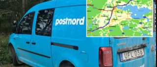 Postbilen som försvann i Laxå hittades på Eskilstunabons tomt – spårades via gps
