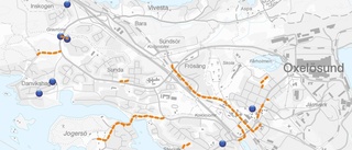 Många förfallna gator ska renoveras i Oxelösund