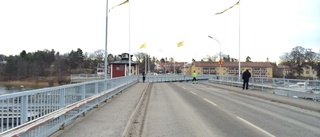 Stallarholmsbron stoppade trafiken