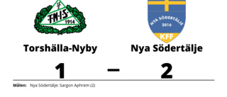 Torshälla-Nyby föll mot Nya Södertälje på hemmaplan