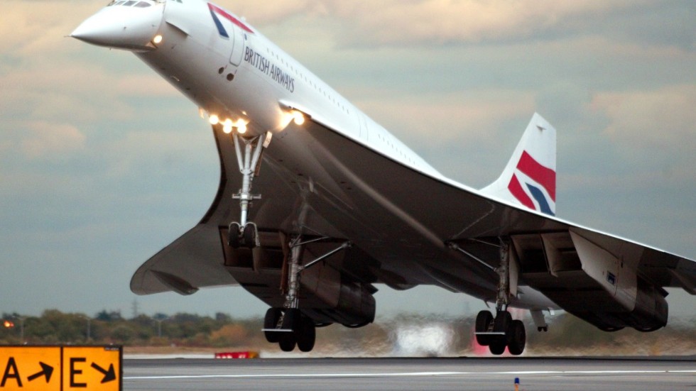 Concorde hade en toppfart på Mach 2 på rutterna över Atlanten. Arkivbild.