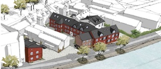 Nytt försök med bostadsbygge på 1800-talsgårdar mitt i Uppsala • Tillbyggnader får rivas