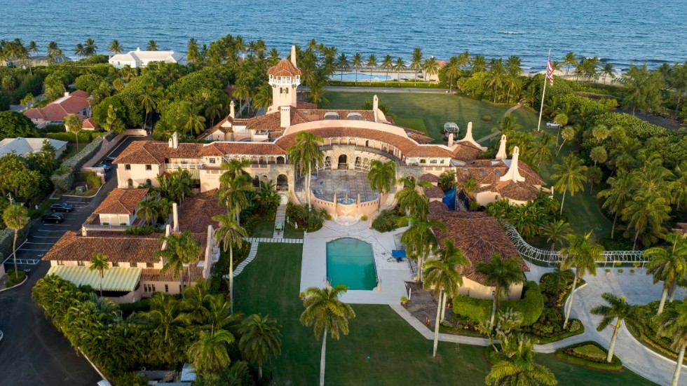 USA:s tidigare president Donald Trumps Floridaresidens Mar-a-Lago. Arkivbild.