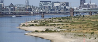 Pråmar och flodbadare kan bli strandsatta