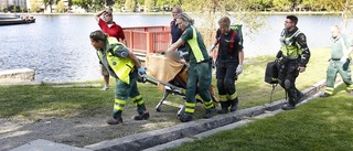 Badare nära döden under vårfestivalen