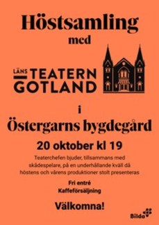 Höstsamling med Länsteatern Gotland