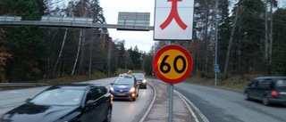 Nu är det 60 km/t som gäller över bron