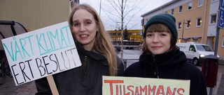 Miljöprotesten: Förödande med skenade klimat