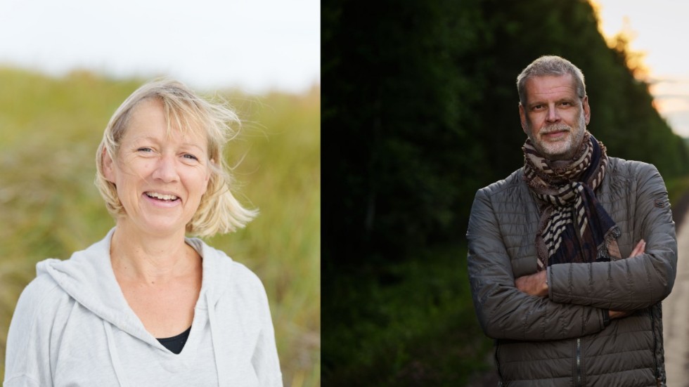 Camilla Ahlgren och Hans Rosenfeldt återförenas för att göra tv-serien "Vargasommar". Pressbild.