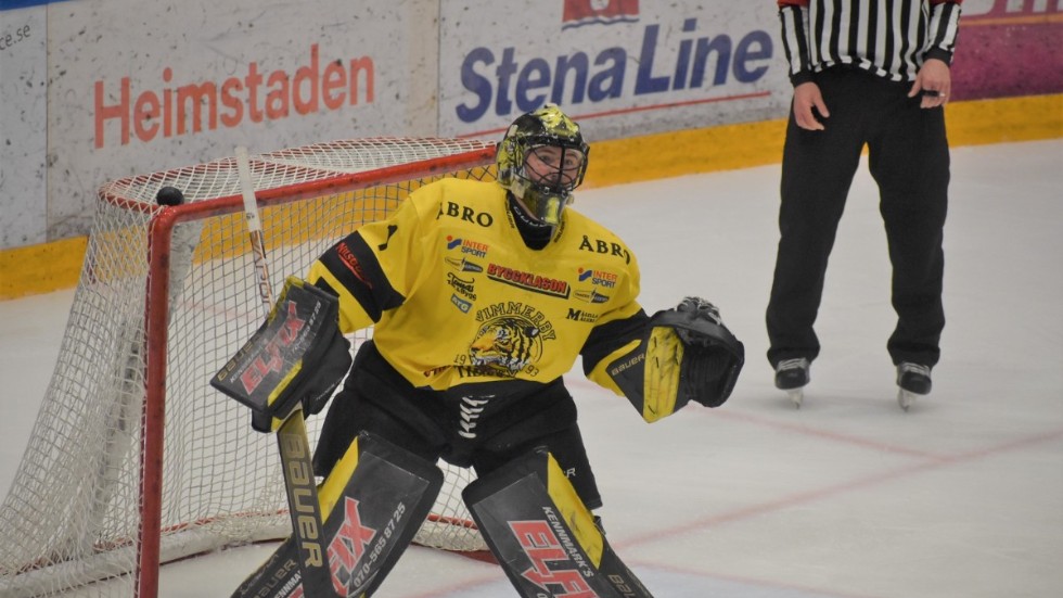 Robin Christoffersson är klar för en fortsättning i Vimmerby Hockey. 