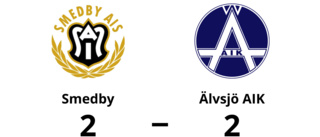 Efterlängtad poäng för Smedby - steg åt rätt håll mot Älvsjö AIK