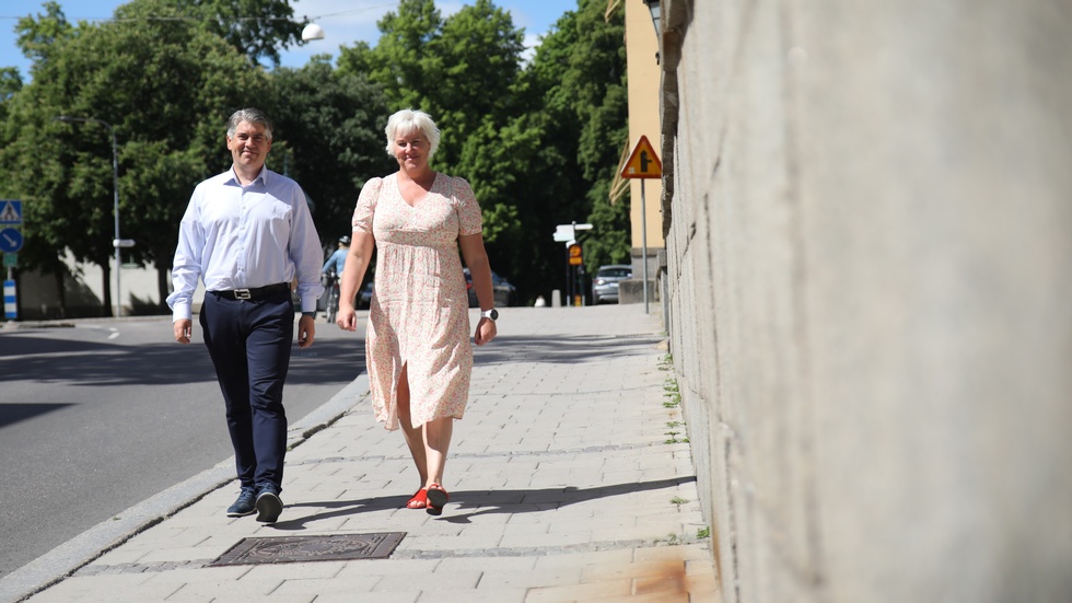 Vi kan lova att vi fortsatt kommer att göra allt som står i vår makt för att öka tryggheten, skriver Niklas Borg (M) och Kristina Edlund (S). 