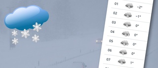Bakslag för vårvädret – nu ska det snöa i Skellefteå igen