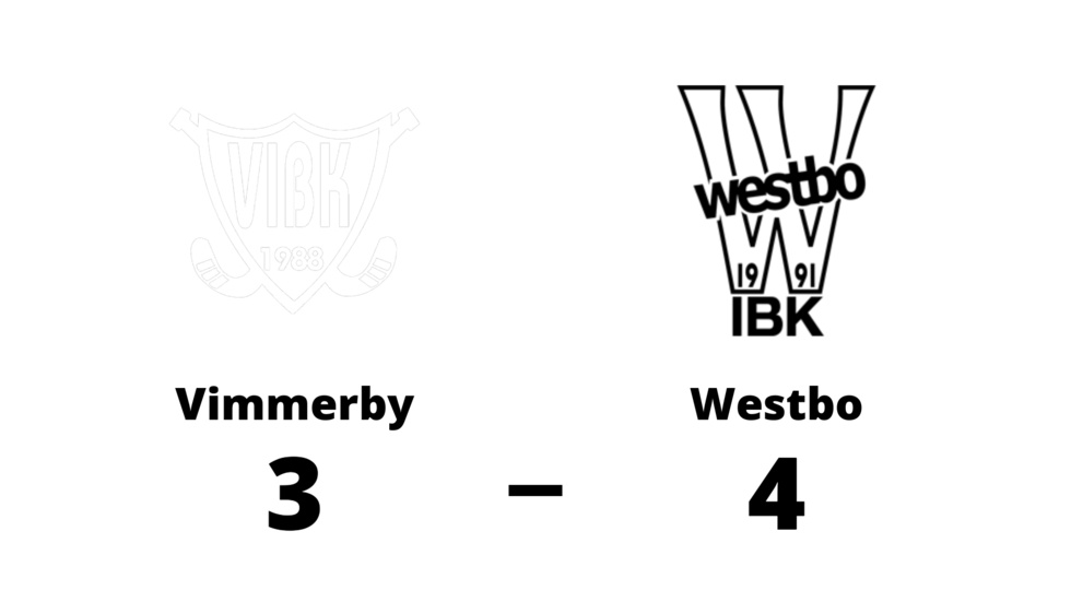 Vimmerby IBK förlorade mot Westbo IBK