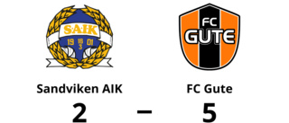 FC Gute vann i P16 Div 1 Region 5 herr mot Sandviken AIK