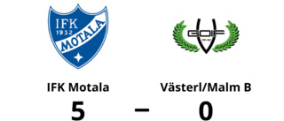 Nionde i rad utan förlust för IFK Motala