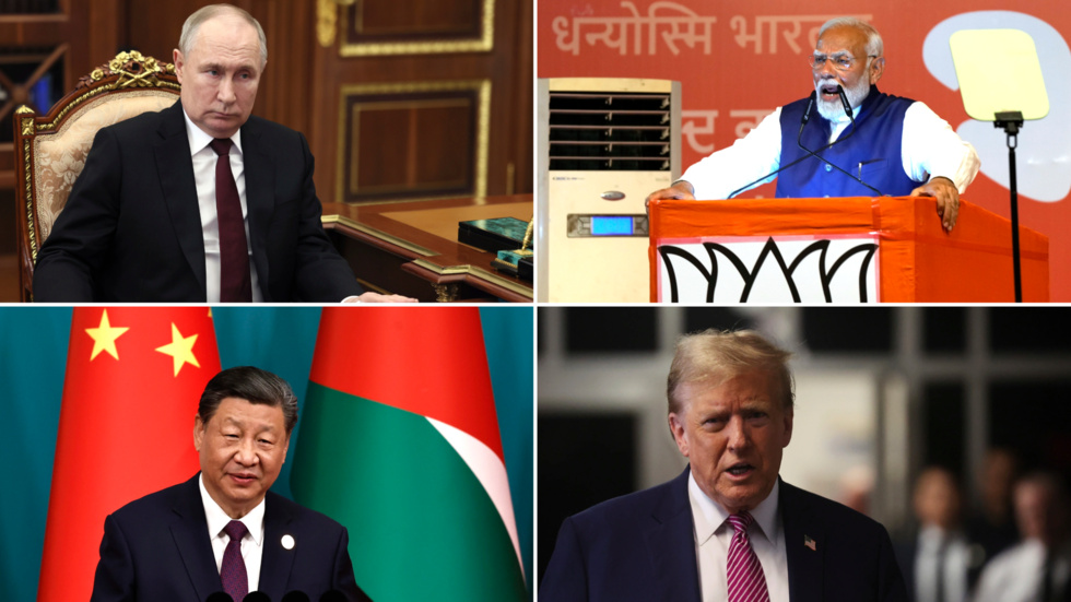 Vladimir Putin, Ryssland, Narendra Modi, Indien, Xi Jinping, Kina och Donald Trump, USA. Alla dessa personer representerar en negativ utveckling för demokratin i världen.