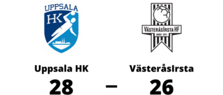 Uppsala HK besegrade VästeråsIrsta på hemmaplan