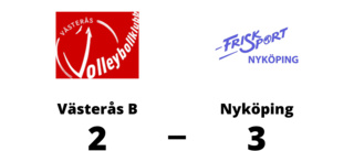 Stark seger för Nyköping i toppmatchen mot Västerås B