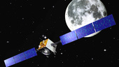 Satellit på väg mot jorden – "nästan noll" risk