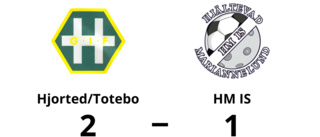 Tuff match slutade med seger för Hjorted/Totebo mot HM IS