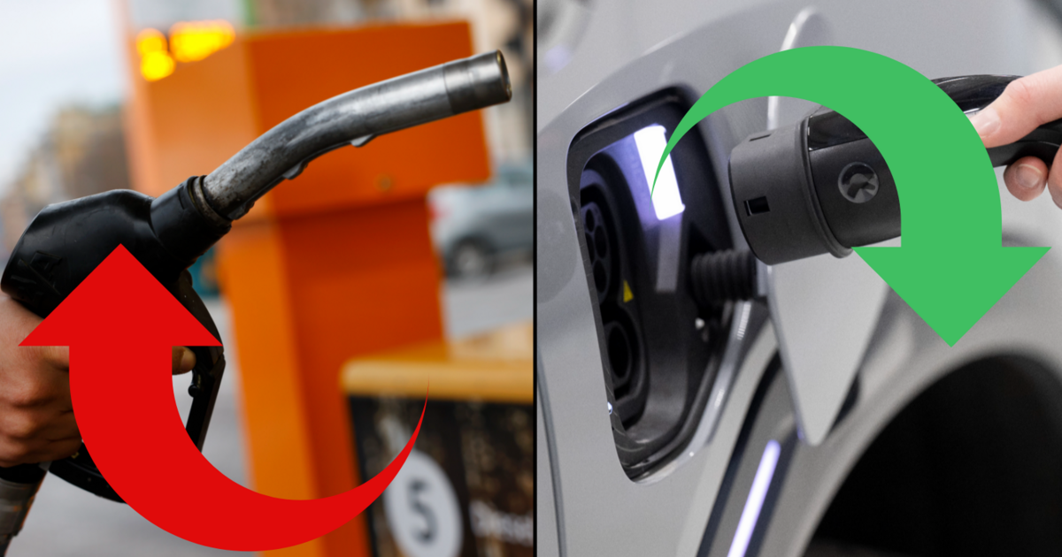 Fossildrivna bilar återigen mer populära än laddbara