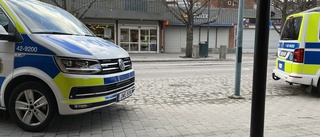 Polispådrag till butik i Åby: "Varit utåtagerande"
