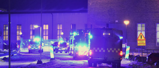 Industribrand i Åkers styckebruk – valsgjuteri rökfylldes