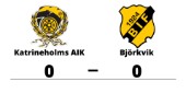 Katrineholms AIK och Björkvik kryssade