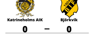 Katrineholms AIK och Björkvik kryssade