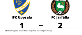 Daniel Michel målskytt - men IFK Uppsala föll