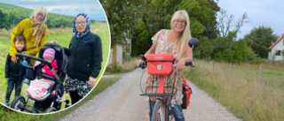 Hon cyklar genom Europa – för afghanska flyktingar