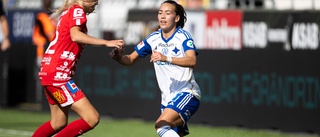 IFK-debuten blev inte som hon hade hoppats: "Var en del nerver"