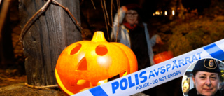 Västervikspolisens farhåga inför Halloween: Vapenliknande föremål
