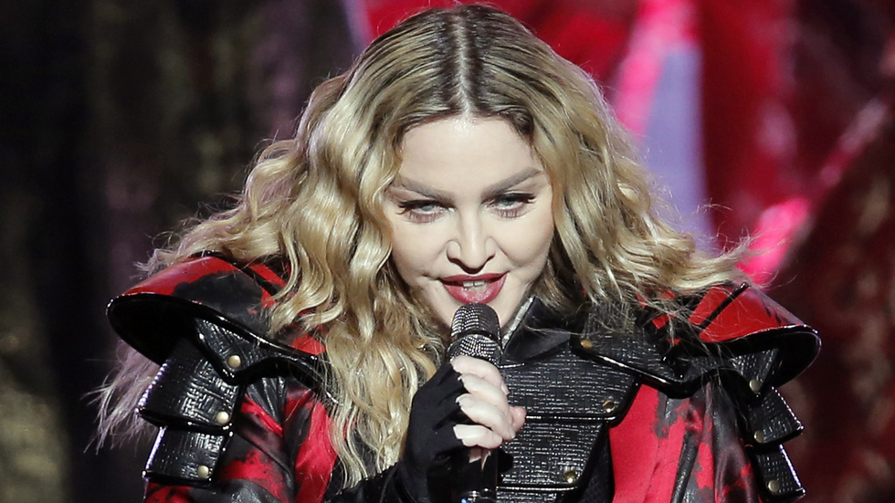 Madonna kommer till Sverige i helgen. Arkivbild.