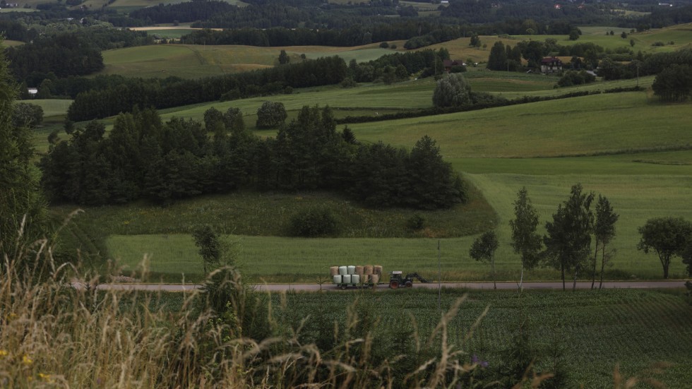 Den så kallade Suwalkikorridoren mellan Litauen och Polen är en lantlig och glest befolkad sträcka.