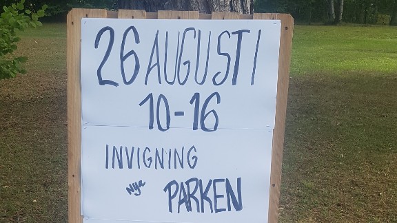 Invigning av Nya Follingboparken