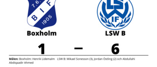 Mikael Sonesson fixade segern för LSW B