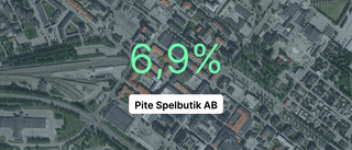 Guldår för Pite Spelbutik AB 