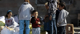 100 000 armenier på flykt från Nagorno-Karabach