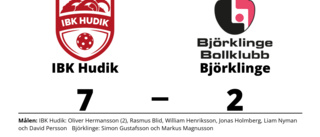 Björklinges jättetapp i tredje perioden - föll stort mot IBK Hudik