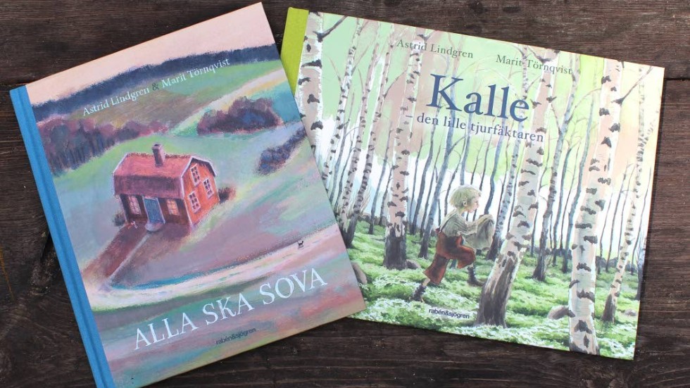 Det är 28 år mellan böckerna. Båda illustrerade av Marit Törnqvist.