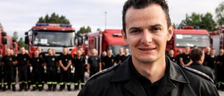 Polska brandmän tog paus i Kvarn