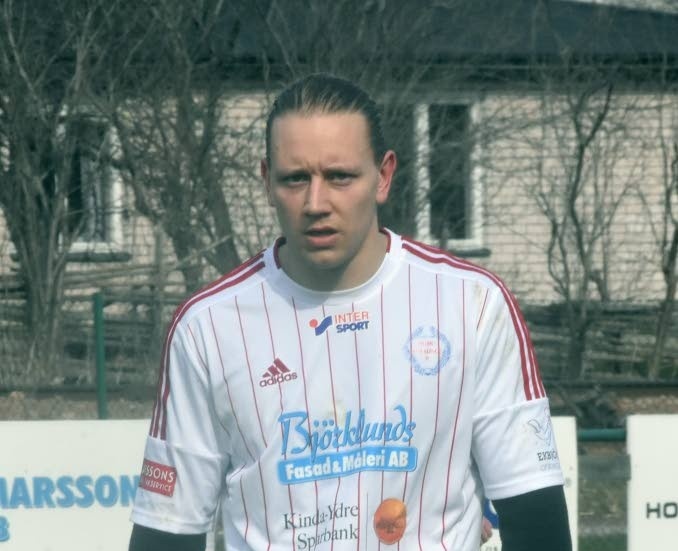 Kalle Kindén gjorde mål och var en av Horns bästa spelare.