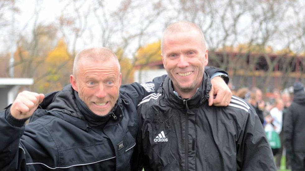 Tränarna och bröderna Ericsson, Budo och Håkan, har all anledning att vara nöjda med Vimmerbys start i division två.